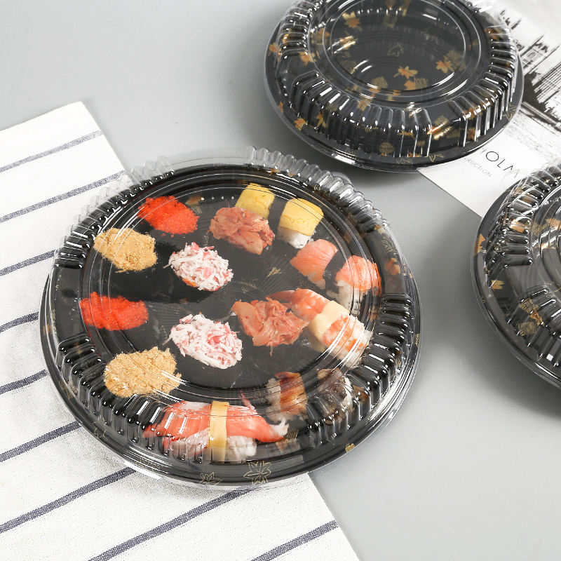 ปรับแต่ง Sushi Round Take Away Box, กล่องซูชิแบบใช้แล้ว